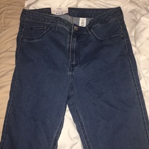 Sz 30 H&M Skinny Coupe Moulante High Waisted Jeans